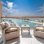 Palm Jumeirah Studio  Sea and Dubai Eye view. Dubai