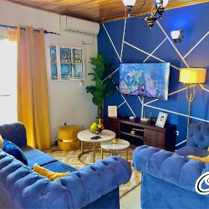Appartement 2 chambres salon balcon canal sat wifi parking gardien 24 sur 24