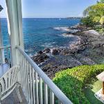 Condo On the Ocean Lagoon and Garden - Hale Kona Kai 411 by Casago Kona Kahaluu Keauhou Hawaii