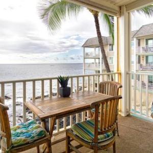 Oceanfront Condo to Enjoy Sea Breeze and Sunset on Lanai which hangs over the ocean!! - Hale Kona Kai 305