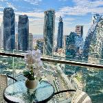 Fancy Studio With Balcony and Burj Khalifa Views Dubai