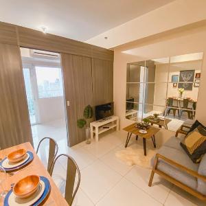 Condo in Manila with Balcony and Sunset View
