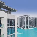 Stylish 1 BR at district one w/ Burj Khalifa View 