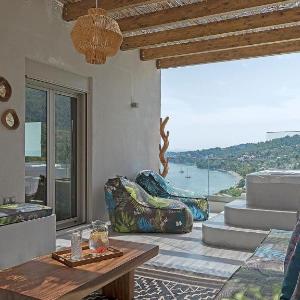 Super Luxury Skiathos Villa Five-Bedroom Villa Private Infinity Pool