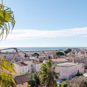 T3 avec piscine terrasse vue mer et parking privé - FR-1-409-219