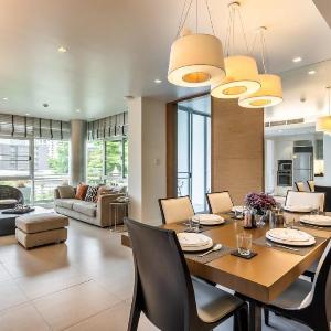 Luxury 3BR ServiceAPT near EmDistrict Sukhumvit 55