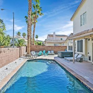 Stunning 4BR Getaway w Pool Hot Tub & Firepit