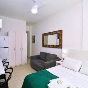 Quiet studio for 4 people in Ipanema