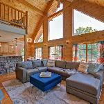 Berkshire Vacation Rentals: Great Barrington Cabin Sleeps 14 Walk To Town Great Barrington