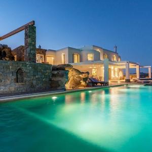 Gorgeous Mykonos Villa 12 Bedrooms Villa Nova Light Private Pool