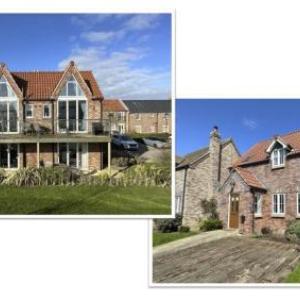Pearl & Spice Hideaways - 2 two bedroom cottages nearby - Part of the The Bay Filey Holiday Village with pool gym and direct beach access pub restaurant tennis and meadows walks