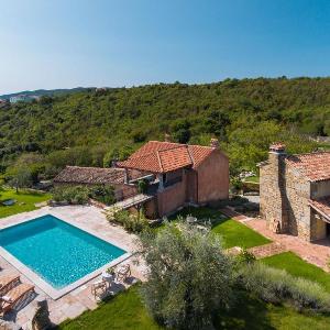 Villa Malini with Pool Sauna and Fenced Garden