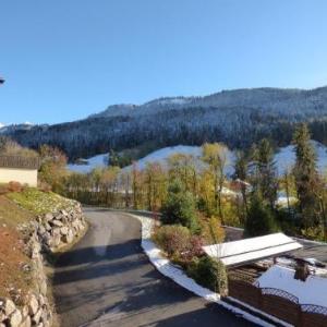 Bel appartement 4 pers. avec balcon et garage au Grand-Bornand - FR-1-458-189