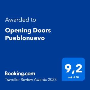 Opening Doors Pueblonuevo