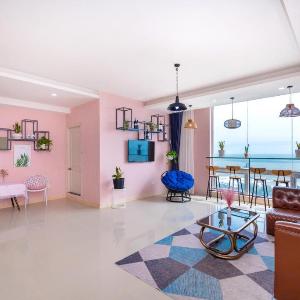 Căn Hộ 3 Phòng Ngủ Hướng Xéo Biển Oasky Apartment - Hằng Homestay