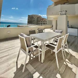 Luxury Condo Sea View Large Terrace BenalBeach