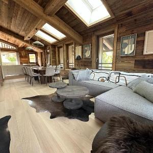 Chalet avec spa partagé 5 chambres piscine parkings à Megève - FR-1-569-187