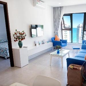 Sea View Apartment in Nha Trang beach 3 DBL beds