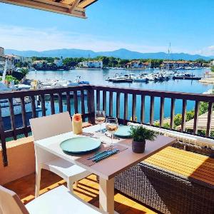 Spacieux Studio 3pers vue marina a St Cyprien