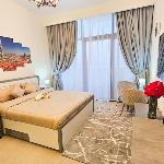 Cozy Studio in Meydan with Burj Khalifa Views