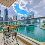 ALH Vacay - Posh and Cozy 2 bedrooms with Full Marina View Dubai