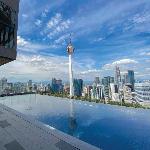 Infinity Pool Ceylonz Suites KLCC Kuala Lumpur 