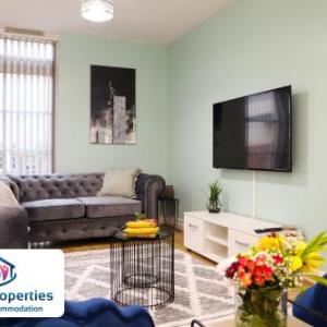 Syster Properties Modern Leicester Stay with Free Parking LE2 Area