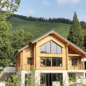 September wooden house/芬兰木屋/log house