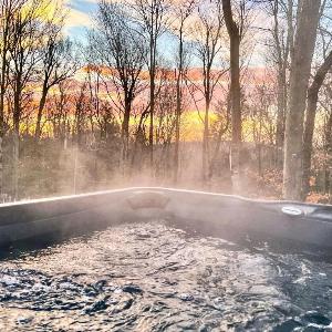 Lake Access Pedal Boat SUPs HotCool Tub Fire Pit
