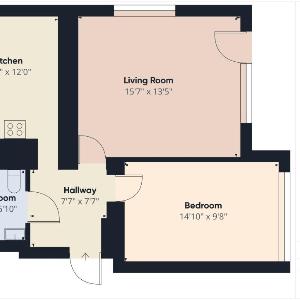 Beautiful Apartment for 6 people Located 550 m from the Beach by Noclegi Renters