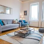 Chic central flat with river view Budapest 