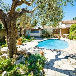Studio charmant à Cagnes-sur-Mer de 35 m² + piscine privée