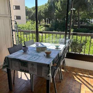 T2 avec loggia proche mer et Seaquarium 5 couchages ménage inclus - FR-1-250-274