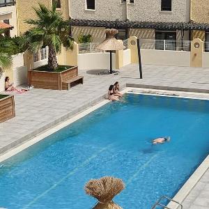 Gruissan - T2 Alcove 4/5 pers Piscine Parking Proche plage - FR-1-796-61