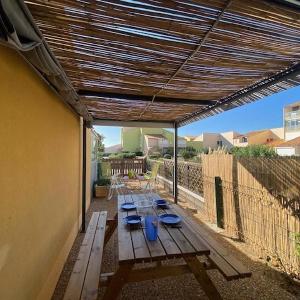 T2 lumineux avec jardin proche plage à Narbonne – 4 pers équipement complet environnement calme - FR-1-795-27
