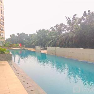 Best View 2BR at Transpark Cibubur Apartment with Sofa Bed By Travelio