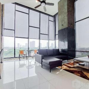 Spacious 2BR Loft at Brooklyn Alam Sutera Apartment By Travelio