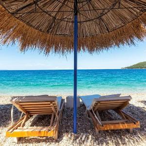 Potam'Sea Bliss 35- Beach Front Sun Beds & Parking