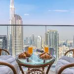 65th Floor - 3 BR Apartment with best Opera Fountain & Burj Khalifa View - Downtown Dubai - Forte Tower by Stayfinity 