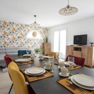 Maison pour 6 entre Marais salants et plages