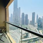 Address Dubai mall Balcony Burj view Dubai