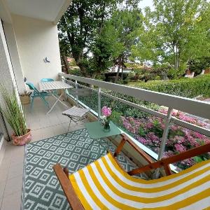 Appartement à Arcachon : Plage à 50m Terrasse Parking WIFI 4 Pers - FR-1-474-266