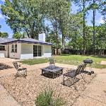 Sleek Montgomery Home Media Room, Fire Pit!