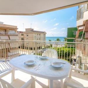 Beach Front Apartment In Santa Pola With Wifi