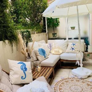 **2P Calme Climatisé Terrasse Centre Menton Proche Plages et Commerces** - FR-1-196-356