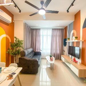 Orla⋅Novo 8⋅3BR 6Pax WiFi⋅Melaka Jonker Street