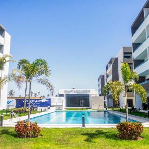 Marina Cerritos Loft Wave Pool and Amenities