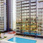 Cosy Studio Apartment in Bloom Towers Jumeirah Village Circle Dubai 