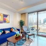 Sleek One Bedroom Burj Khalifa View Dubai 