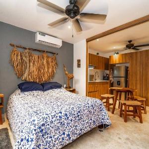 King Suite with Private Balcony Gym and Rooftop Pool